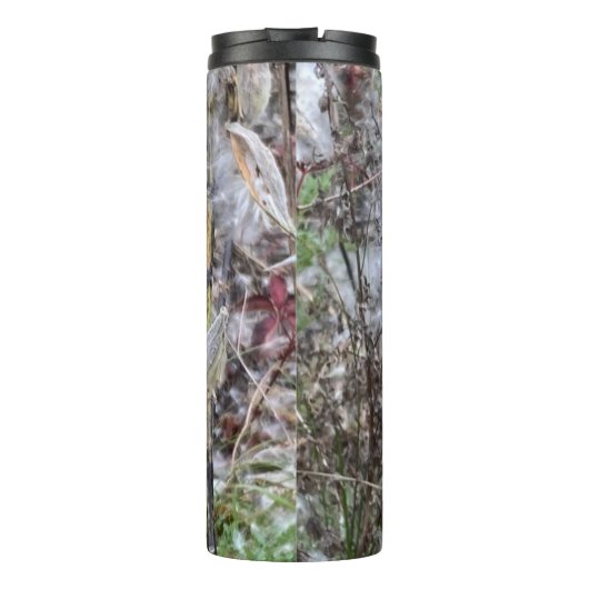 Milchkraut und Seide Thermosbecher (Rückseite)