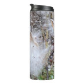 Milchkraut und Seide Thermosbecher (Nach rechts gedreht)