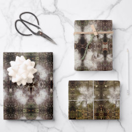 Milchkrautfrüchte, Samen und Seide | San Telmo | Geschenkpapier Set