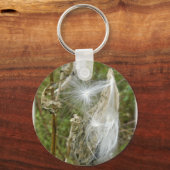 Milchkrautsamen-Koordinaten Schlüsselanhänger (Vorderseite)