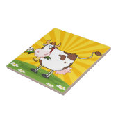 Milchkuh Fliese (Seite)