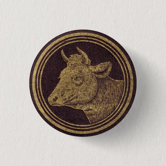 Milchkuh (Milchkuh) Button (Vorderseite)