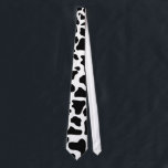 Milchkuh Print Krawatte<br><div class="desc">Diese lustige Krawatte ist kühn in Schwarz-Weiß-Schlichtheit. Egal ob für einen Milchkinder oder Kuh- und Milchliebhaber,  diese Land holstein Print Krawatte ist überwältigend! Zeigen Sie Ihre Länderwurzeln auch wenn Sie in Ihrer Stadt-Finesse sind!</div>