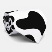 Milchkuh Print Krawatte (Gerollt)