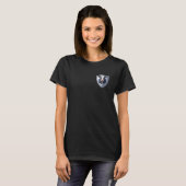 Milchkuh Schild T-Shirt (Vorne ganz)