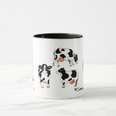 Milchkuh-Tasse Tasse (Zentrum)