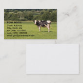 Milchkuh-Visitenkarte Visitenkarte (Vorne/Hinten)