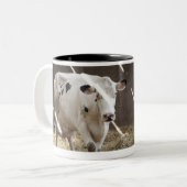 Milchkuh Zweifarbige Tasse (Vorderseite Links)