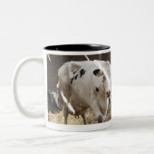 Milchkuh Zweifarbige Tasse (Links)