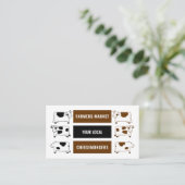 Milchkuhdesign, Käseemonger Visitenkarte (Stehend Vorderseite)