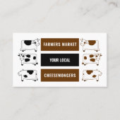 Milchkuhdesign, Käseemonger Visitenkarte (Vorderseite)
