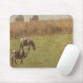 Milchkühe auf Weide Mousepad (Mit Mouse)