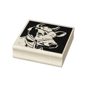 Milchkühe Briefmarke Gummistempel