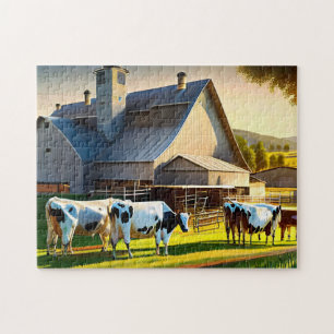 Milchkühe Foto Puzzles Internet Jigsaw Puzzles