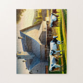 Milchkühe Foto Puzzles Internet Jigsaw Puzzles (Vertikal)