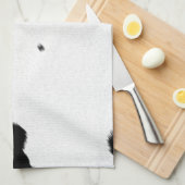 Milchkühe Geschirrtuch (Viertel Falte)