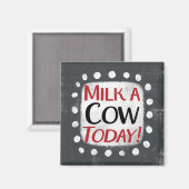Milchkühe heute Kühlschrank Magnet (Vorderseite/Rückseite)