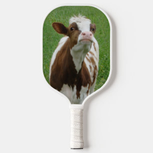 Milchkühe im Betrieb Pickleball Schläger