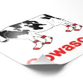 Milchkühe in Socken - Cowasocki Kuh A Socky Fotodruck (Ecke)