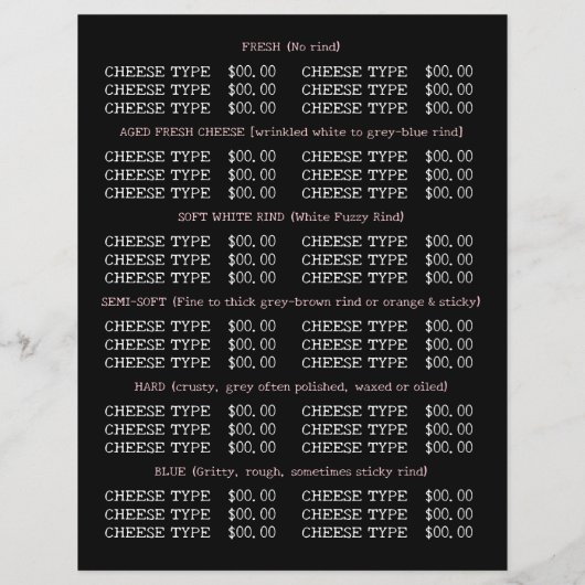 Milchkühe, Käsemonger Werbung Flyer (Hinten)