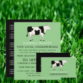 Milchkühe, Käsemonger Werbung Flyer