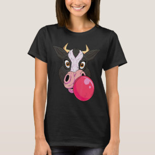 Milchkühe Liebt Kauen Zahnfleisch Zuchtorgan T-Shirt