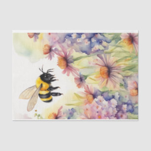 Milchkühe mit Blume Decoupage Seidenpapier