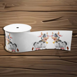 Milchkühe Satin Ribbon Satinband