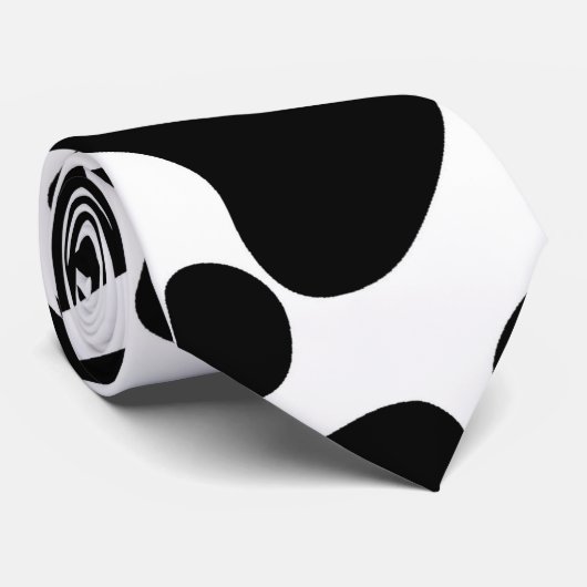 Milchkühe schwarz n weiß krawatte (Gerollt)