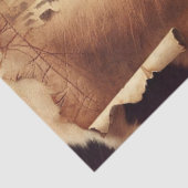 Milchkuhgewebe Seidenpapier (Detail)