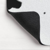 Milchkuhhaut Mousepad (Ecke)