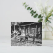 Milchlieferwagen, 1903 postkarte (Stehend Vorderseite)