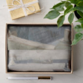 Milchmädchen auf einem Ruderboot (von Albert Edelf Seidenpapier (Geschenk)