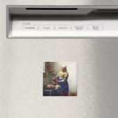 Milchmädchen, c.1658-60 (Öl auf Leinwand) Magnet (In Situ (Geschirrspüler))