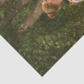 Milchmädchen (Ländlicher Milchbauernhof) Seidenpapier (Detail)