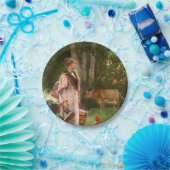 Milchmädchen (Landtiere) Pappteller (Party)