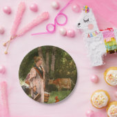 Milchmädchen (Landtiere) Pappteller (Party)