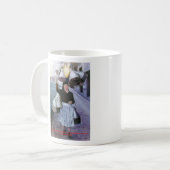 Milchmädchen mit Töpfen/Milkmaid with pots Kaffeetasse (Vorderseite Links)