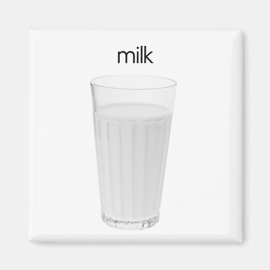 Milchmagnet Kühlschrank Magnet (Vorne)