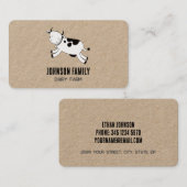 Milchmilch Bauer Visitenkarte (Vorne/Hinten)