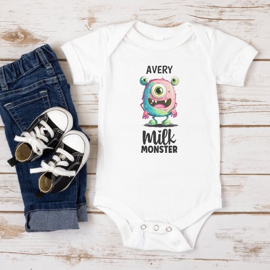 Milchmonster Albern Baby Strampler