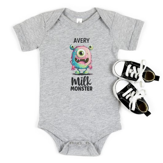 Milchmonster Albern Baby Strampler