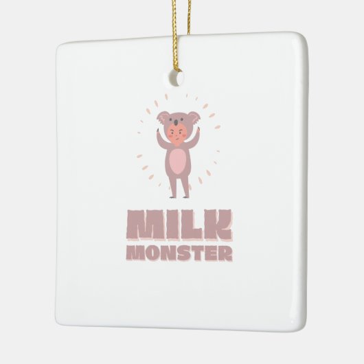 Milchmonster Keramikornament (Links)
