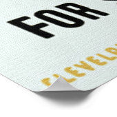 Milchposter Poster (Ecke)