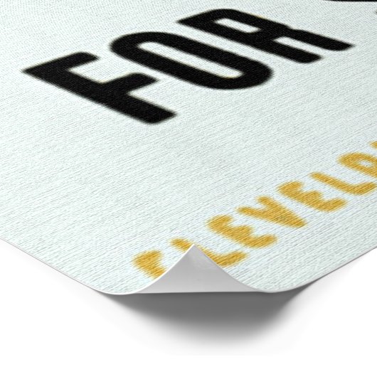 Milchposter Poster (Ecke)