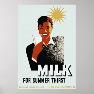 Milchposter Poster