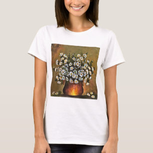 Milchprodukte in Kupferfarbstoff-Vase T-Shirt