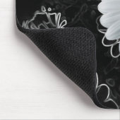 Milchprodukte und Grautöne Mousepad (Ecke)