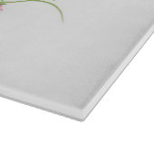 Milchprodukte und Honeysuckles Schneidebrett (Ecke)