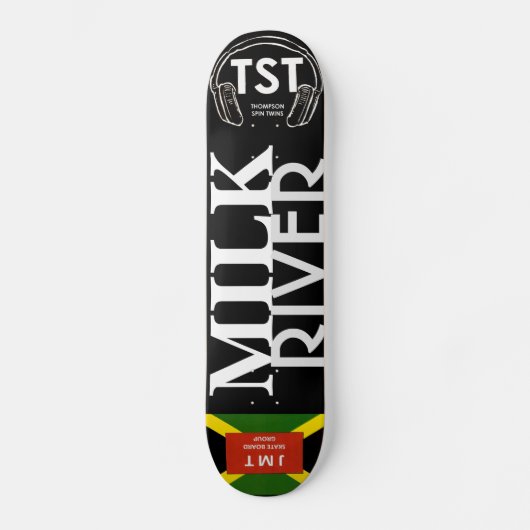 MILCHRIVER-Skateboard Skateboard (Vorderseite)